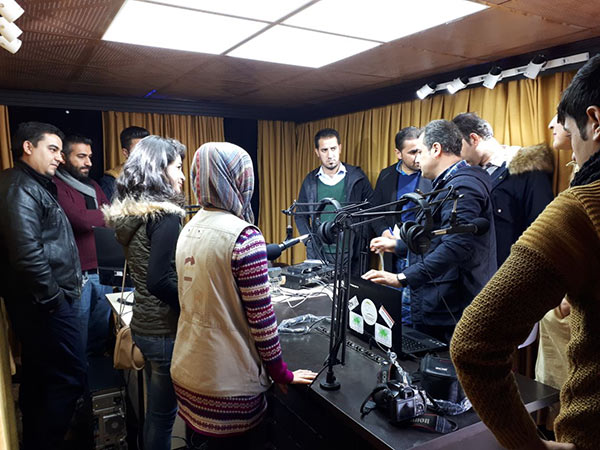 Radio Activity in Arbat refugee camp