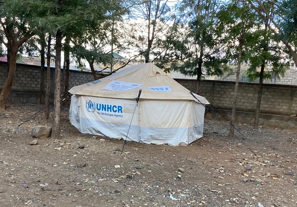Äthiopien Zelt UNHCR